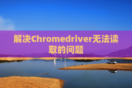 解决Chromedriver无法读取的问题